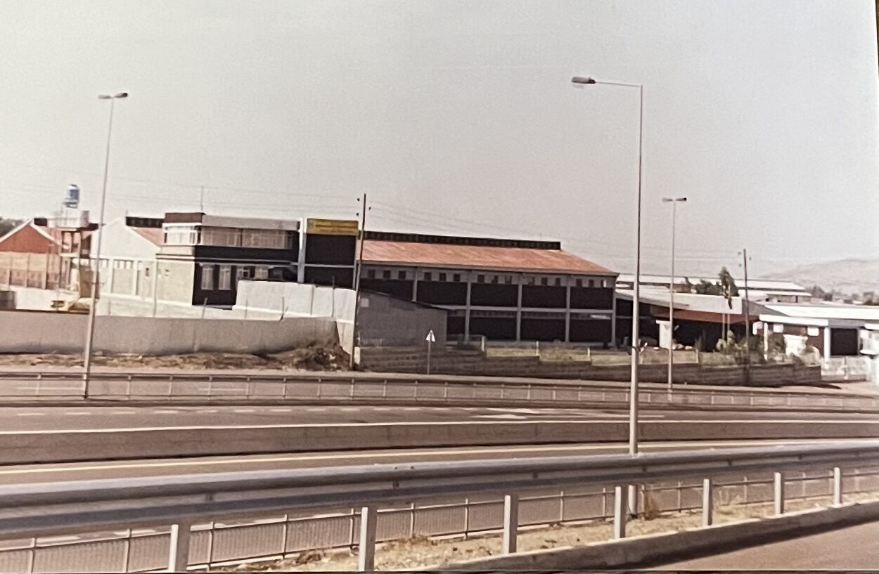 Mebruk Plastic factory seen from the main road